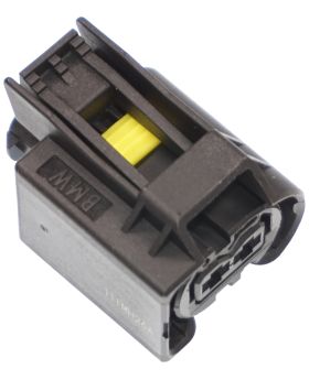 BMW Wiring Cable Plug Terminal Connector Housing 2-Pole 12527508152 New Genuine
