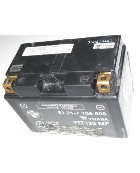 BMW Motorrad YUASA 12 Ah 12 Volt AGM Battery 7708598 61217708598 Used Genuine