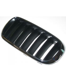 BMW F16 Left Radiator Bonnet Grille Chrome Trim 7373689 51137373689 New Genuine