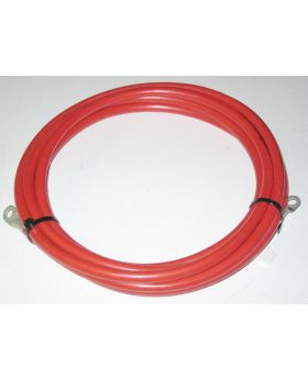 BMW E46 2/4 DR Rear Red Battery Positive Cable Lead LHD New Genuine