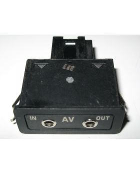 BMW E60 E61 E38 E53 AV Port Socket Connector 8368346 61318368346 Used Genuine