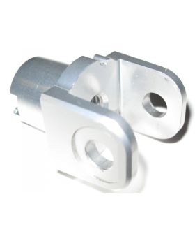 BMW K46 K42 Front LH Foot Rest Peg Mount Block 7711224 46717711224 New Genuine