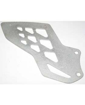 BMW K46 Right Footrest Heel Shield Guard Plate 7698193 46717698193 Used Genuine