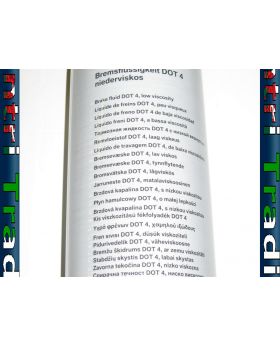 BMW DOT 4 LV Low Viscosity Brake Fluid 1 Litre 0443026 83130443026 New Genuine