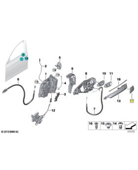 BMW 51217474682 New Genuine