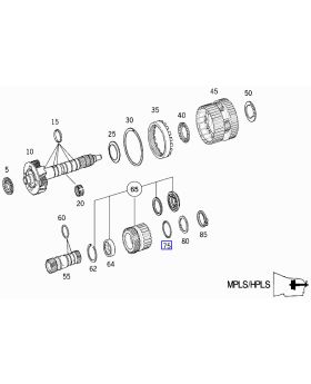 Mercedes 722.6 Transmission Sun Gear Needle Bearing A1409811610 Used Genuine