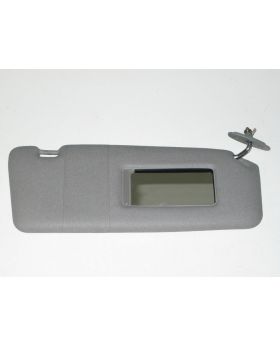 BMW E34 Right Sun Visor With Mirror Silver Grey 8126418 Used Genuine