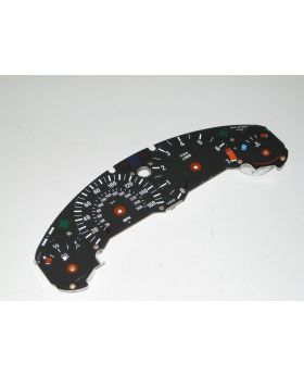 BMW E36 Instrument Cluster Dial Face MPH 88371071/0024 Used Genuine