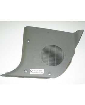 BMW E34 Left Speaker Grille Cover D/Grey RHD 8126437 Used Genuine