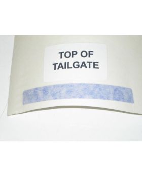 MINI Top Tailgate Body Decal Trim Blue Race 0000104 New Genuine