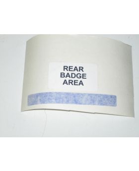 MINI Rear Badge Body Decal Trim Blue Race 0000104 New Genuine