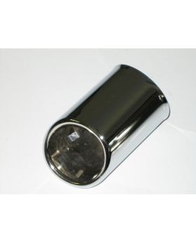 BMW E46 Exhaust Tail Pipe Chrome Trim Cover Tip 7500194 New Genuine
