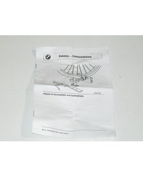 BMW Roof Rack Bike Cycle Carrier Bracket Guide 9786156 New Genuine