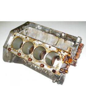 BMW M62 B44 V8 4.4 L Bare ALUSIL Engine Block 1745873 Used Genuine
