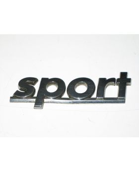 Renault Clio MK2 Boot Lid Sport Badge Emblem 6000068214 Used Genuine