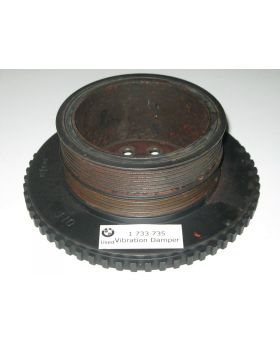 BMW M60 V8 Engine Crank Vibration Damper Pulley 1733735 Used Genuine