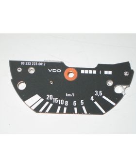 BMW E36 Instrument Cluster Econ Dial Face 882332230012 New Genuine