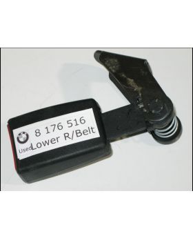 BMW E39 Rear Right Seat Safety Belt Catch 8176516 Used Genuine