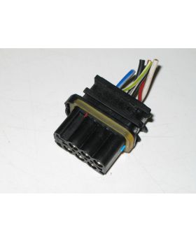 BMW Wiring Plug Connector Terminal 6 Pin AMP 962376-1 Used Genuine