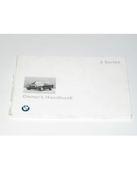 BMW E34 1994 English Owners Manual Hand Book 9788371 Used Genuine