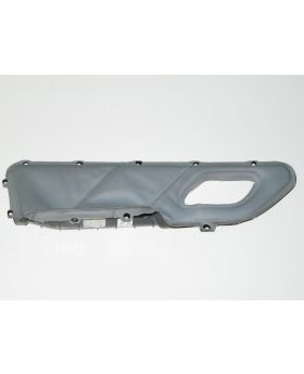 BMW E38 Front Left Door Card Leather Trim Grey 8178633 Used Genuine