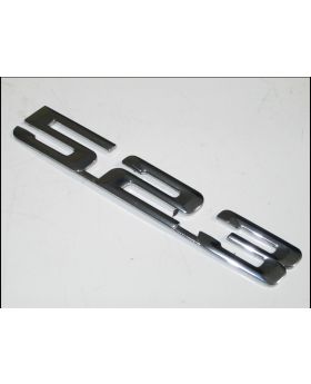 BMW E39 523 Chrome Model Boot Lid Badge Emblem 8193199 Used Genuine