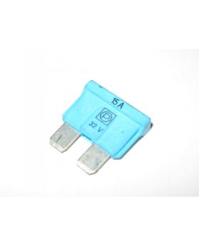 BMW Blue 15 A Amp Blade Type Spare Fuse 1372626 Used Genuine