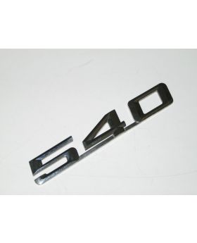 BMW E39 E34 540 Chrome Model Boot Badge Emblem 8148824 Used Genuine