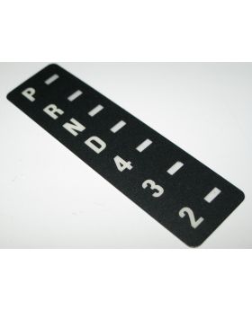 BMW E38 Gear Selector Indicator Legend Decal 8163811 Other Genuine
