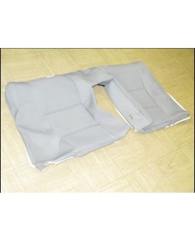 BMW E39 Rear Seat Upholstery Trim Diagonal Grey 8158860 Used Genuine