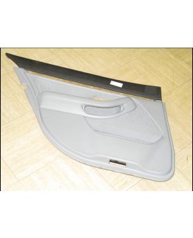 BMW E39 Rear Left Door Trim Panel Card Grey 8252893 Used Genuine
