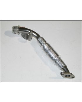 BMW N54 Engine Turbocharger Oil Drain Pipe Line 7562800 New Genuine